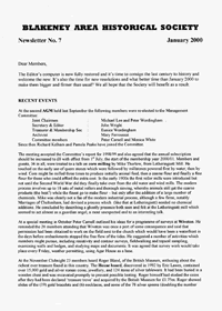 No 7 - January 2000 BAHS Newsletter No 7 - January 2000