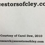 Ancestors of Cley