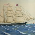Barque Robert Hay 1871 by Patrick Kearney