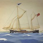 Ketch Blue Jacket 1908 by Patrick Kearney