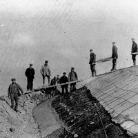 Blakeney Bank Rebuild after 1897 Rage