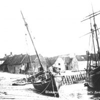 Blakeney Quay Colchester Smack CK91 and Minstrel - Provided by Serica East