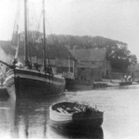 Blakeney Quay Fiducia Post WW1 but before Blakeney Hotel was built in 1922-3