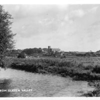 Cley from Glaven Valley
